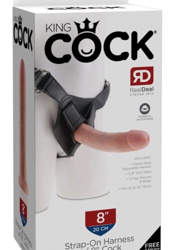 Umschnalldildo mit 8 Zoll