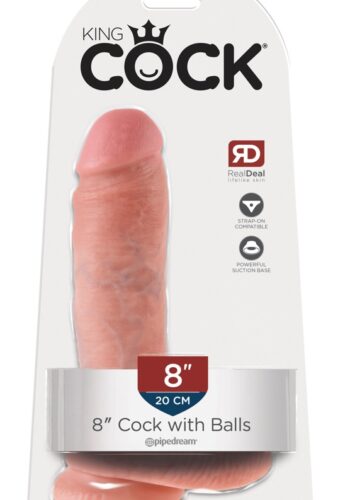 8" Schwanz mit Kugeln