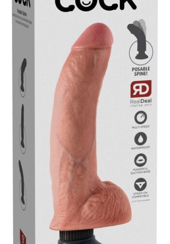 9" Vibrierender Schwanz mit Kugeln