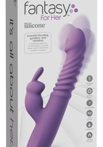 ihr stoßendes Silikonkaninchen