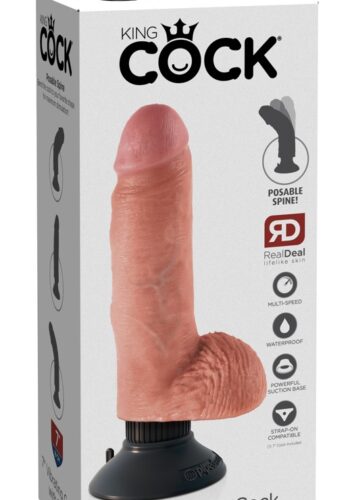 7" Vibrierender Schwanz mit Kugeln