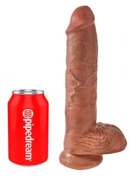 10“ Cock with Balls