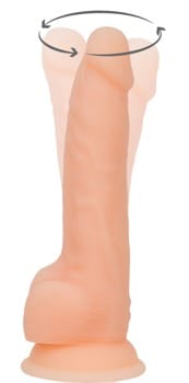 8“ Rotating & Vibrating Dong