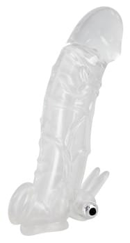 Penis sleeve w/ extension and vibration