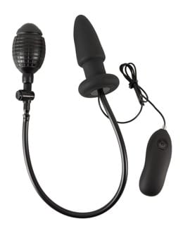 Inflatable Vibrating Butt Plug