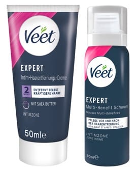 EXPERT Intim-Haarentfernungs-Set