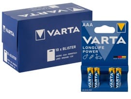 Batterie AAA 10x4er