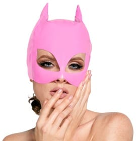 Kopfmaske aus Lack