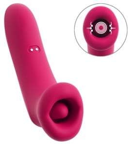 Oral Fun Vibrator Sucking Mouth Vibrating Tongue