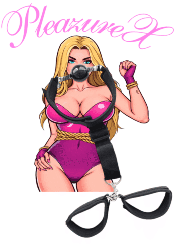 Gag Ball mit Handschellen