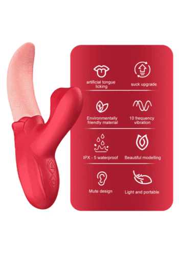 Leckendes Klitoris Luftdruck Vibrator
